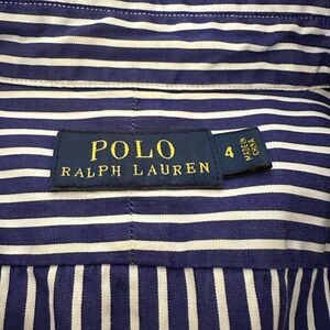 Polo by Ralph Lauren Kids Navy and White One Piece